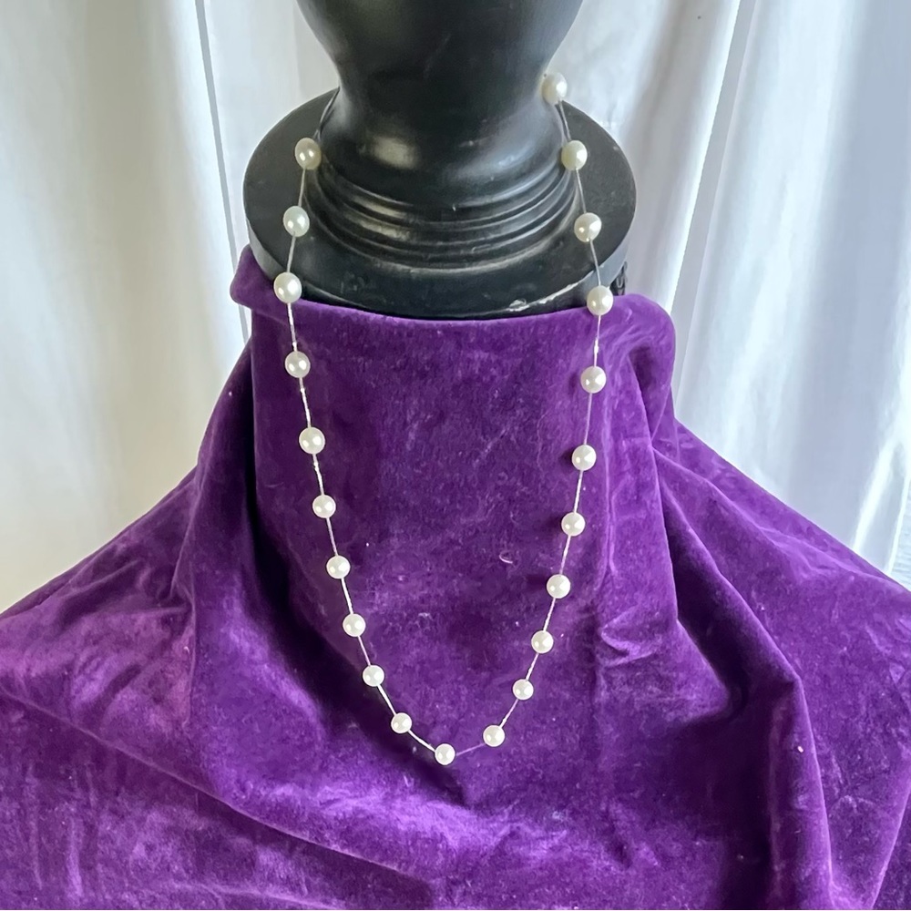 14K White Gold Necklace